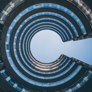 low angle photography of architectural building